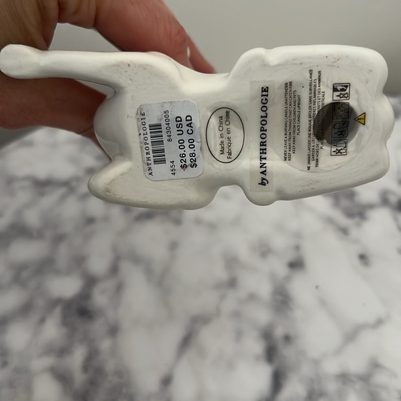 Deer Winter White Creature Candle Holder - Picture 10 of 11